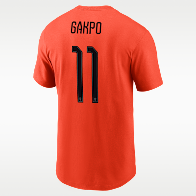Cody Gakpo Netherlands Men's Nike Soccer T-Shirt. Nike.com